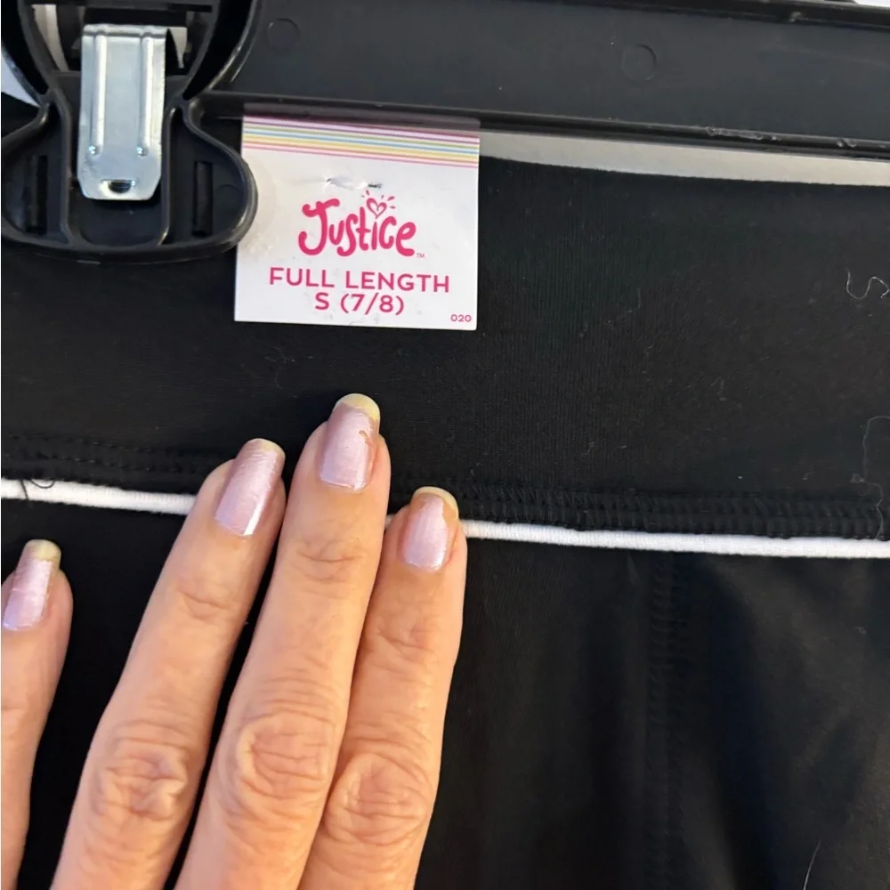 Justice leggings black